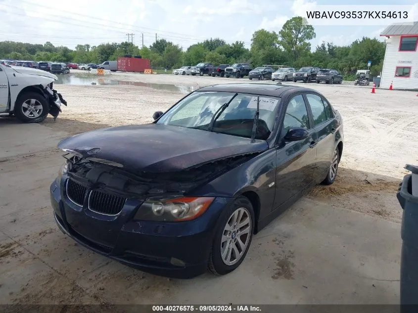 WBAVC93537KX54613 2007 BMW 328Xi