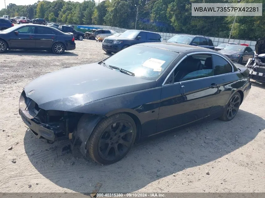 WBAWL73557PX42281 2007 BMW 335I