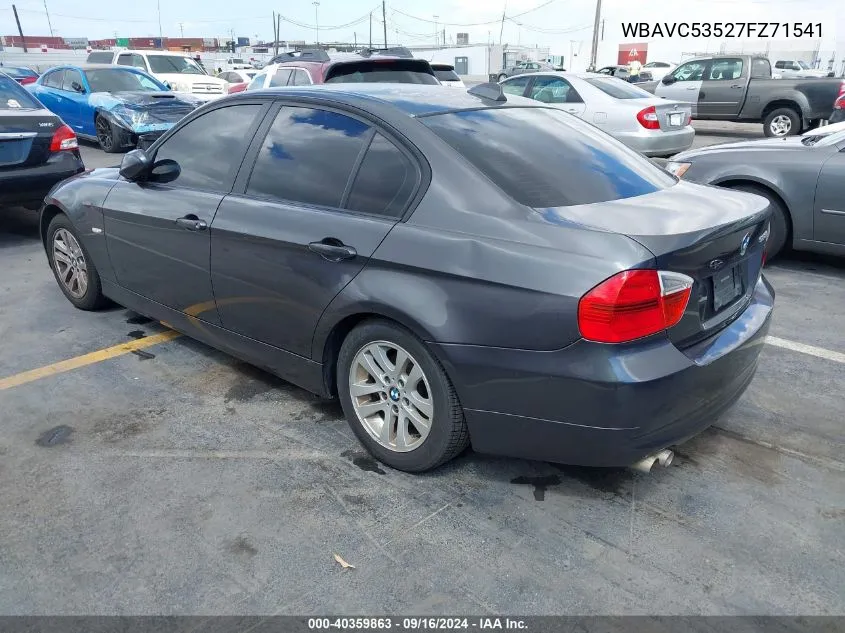 WBAVC53527FZ71541 2007 BMW 328I I Sulev