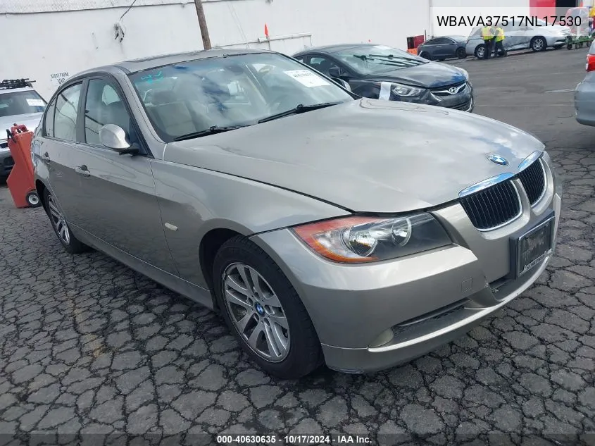 WBAVA37517NL17530 2007 BMW 328I