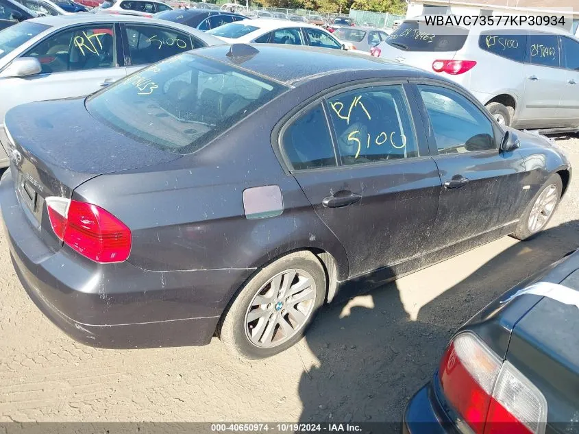 WBAVC73577KP30934 2007 BMW 328Xi