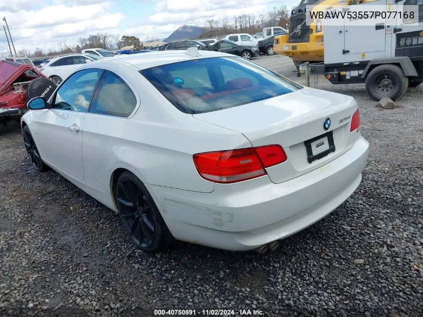 2007 BMW 328Xi VIN: WBAWV53557P077168 Lot: 40750891