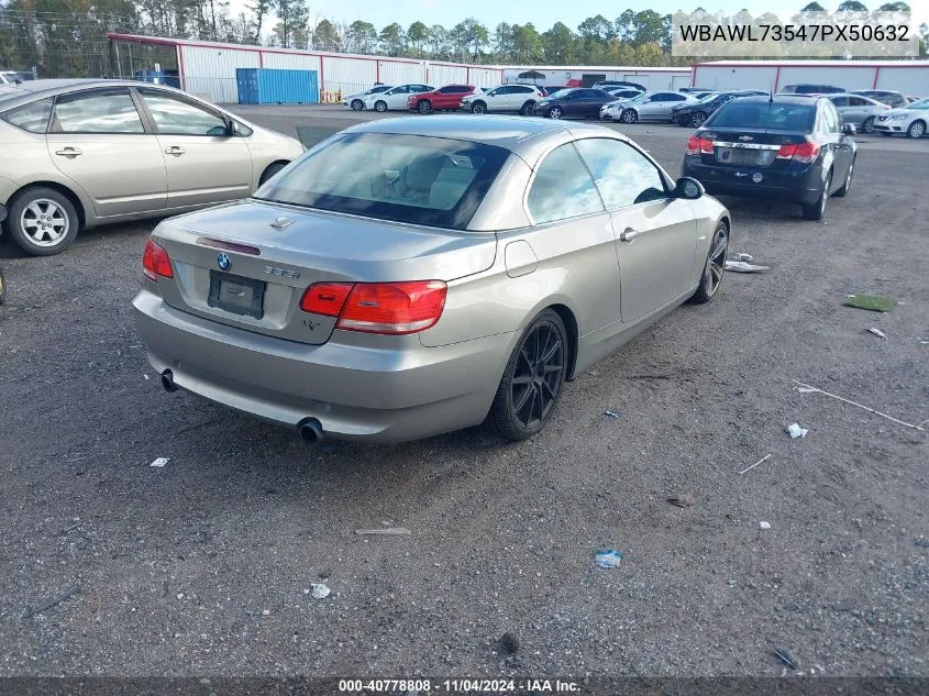 WBAWL73547PX50632 2007 BMW 335I