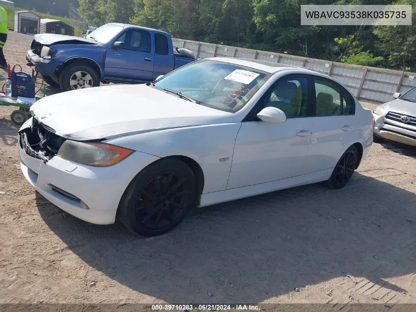 WBAVC93538K035735 2008 BMW 328Xi