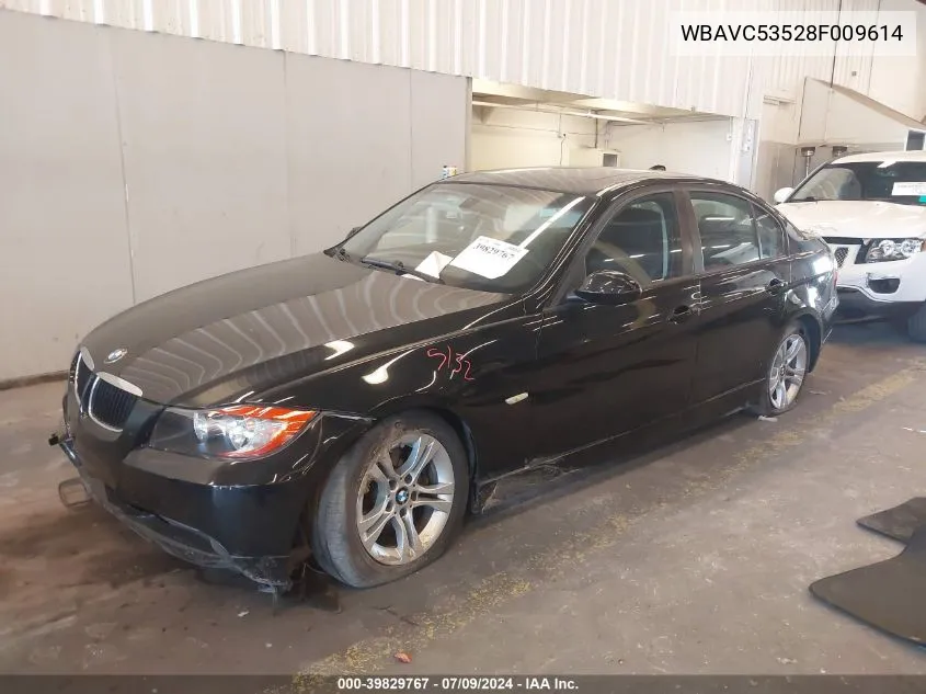 WBAVC53528F009614 2008 BMW 328I