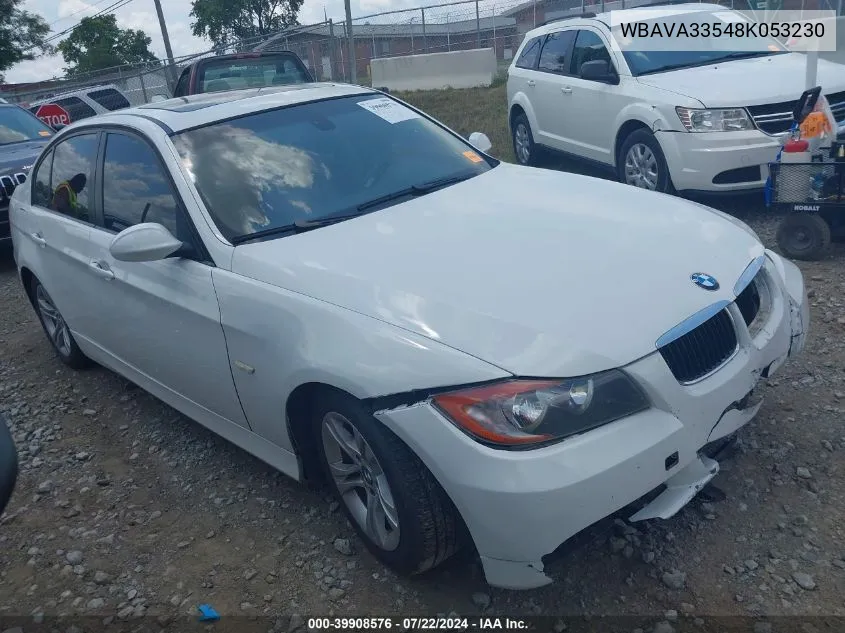 WBAVA33548K053230 2008 BMW 328I