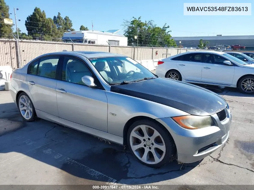 WBAVC53548FZ83613 2008 BMW 328I