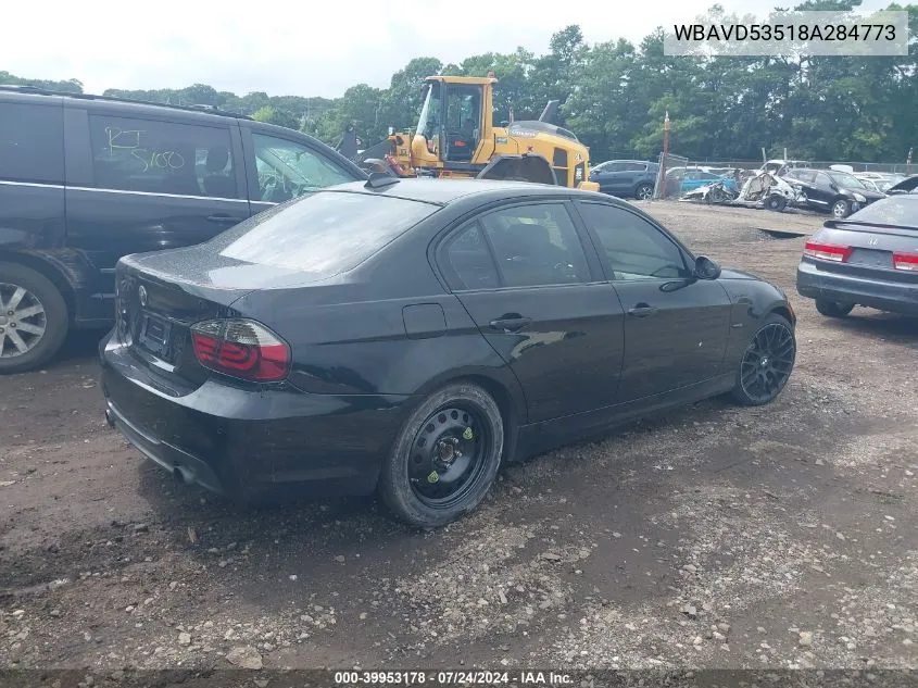 WBAVD53518A284773 2008 BMW 335Xi