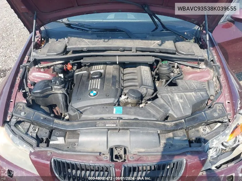 WBAVC93538K039655 2008 BMW 328Xi