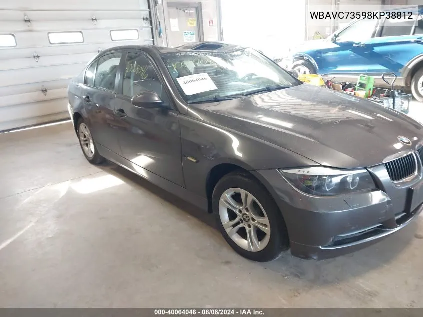 WBAVC73598KP38812 2008 BMW 328Xi