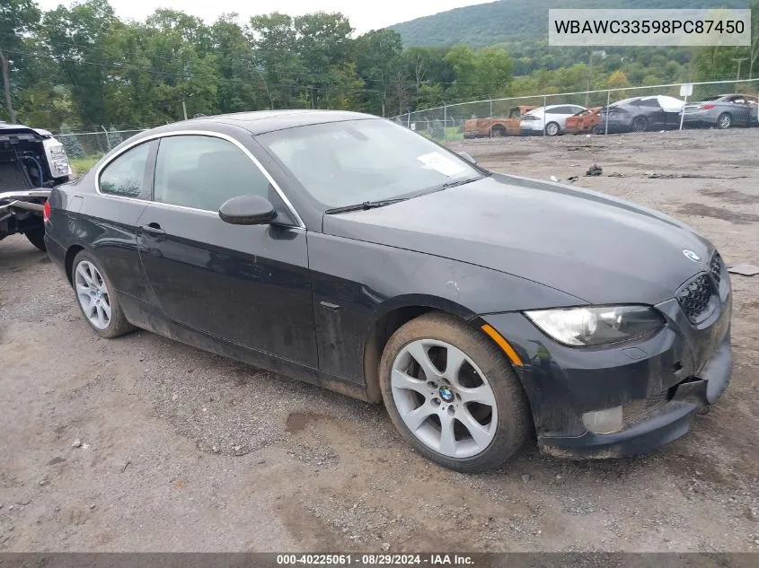 WBAWC33598PC87450 2008 BMW 328Xi