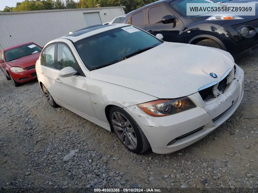 WBAVC53558FZ89369 2008 BMW 328 I Sulev