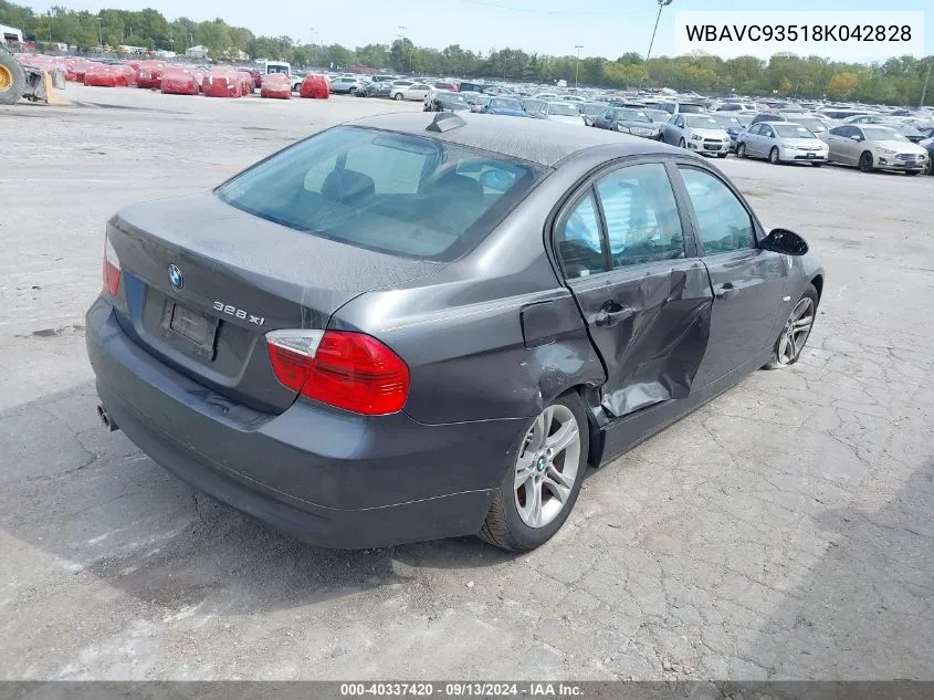 WBAVC93518K042828 2008 BMW 328Xi