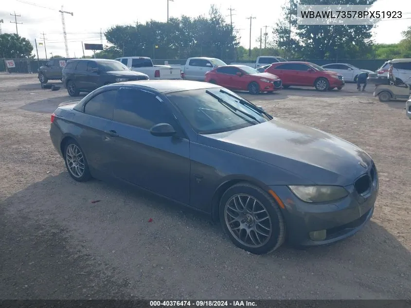 WBAWL73578PX51923 2008 BMW 335I