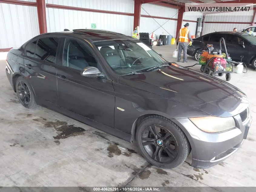 WBAVA37588NL47447 2008 BMW 328I