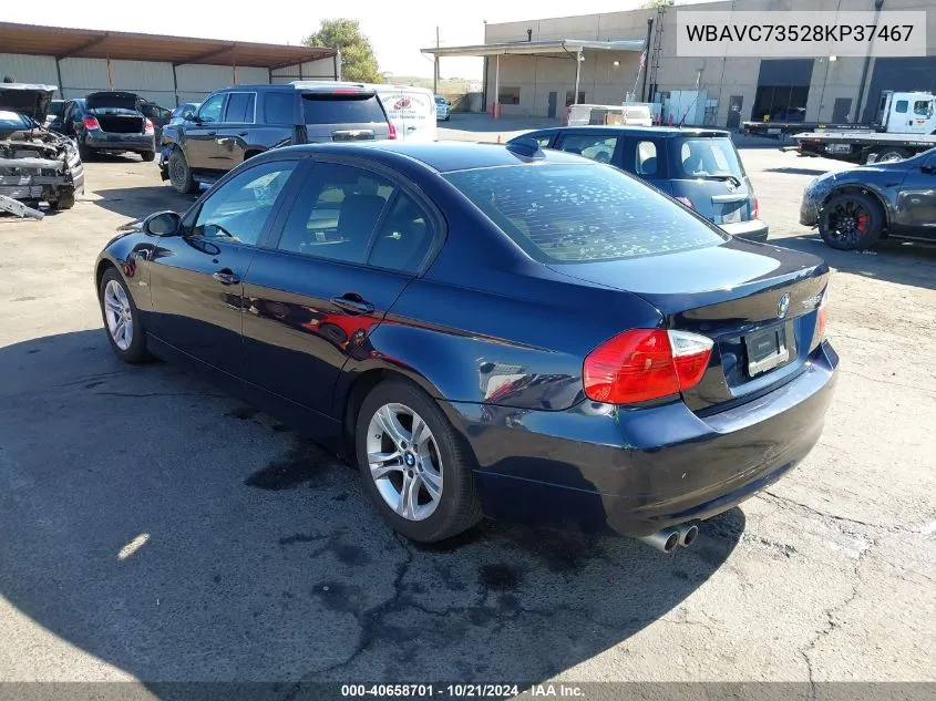 WBAVC73528KP37467 2008 BMW 328Xi