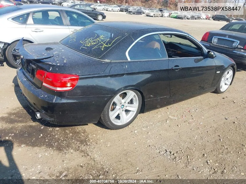 WBAWL73538PX58447 2008 BMW 335I