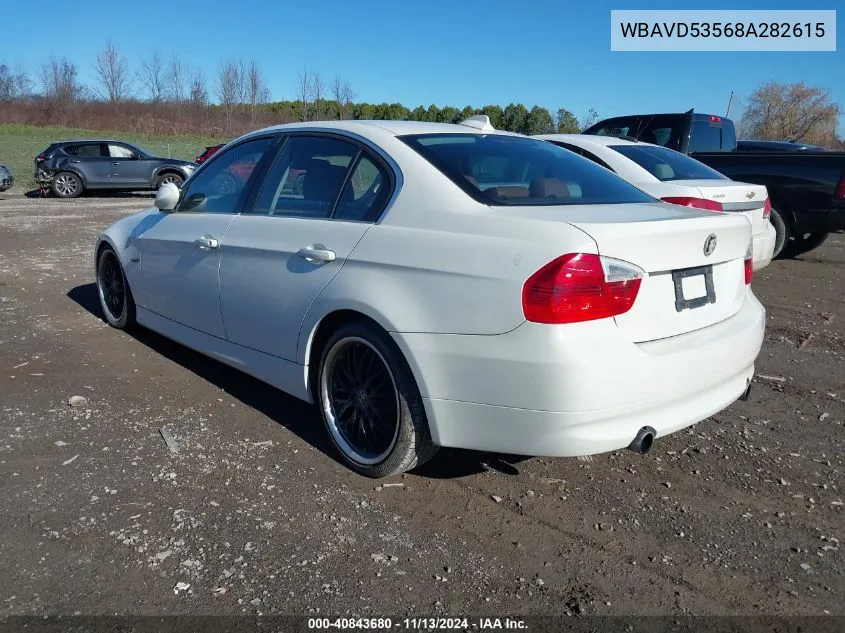 WBAVD53568A282615 2008 BMW 335Xi