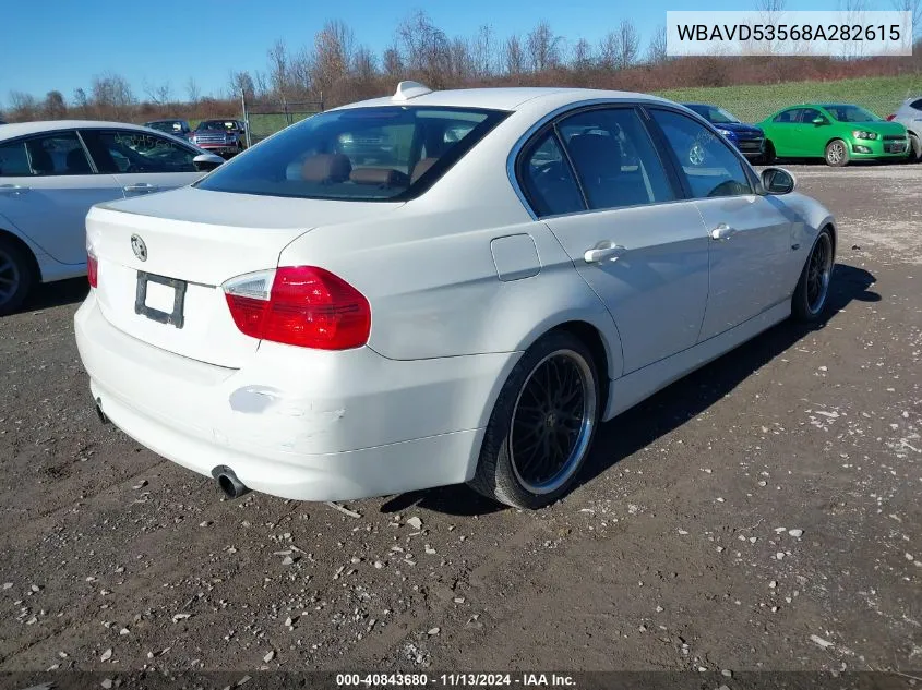 WBAVD53568A282615 2008 BMW 335Xi