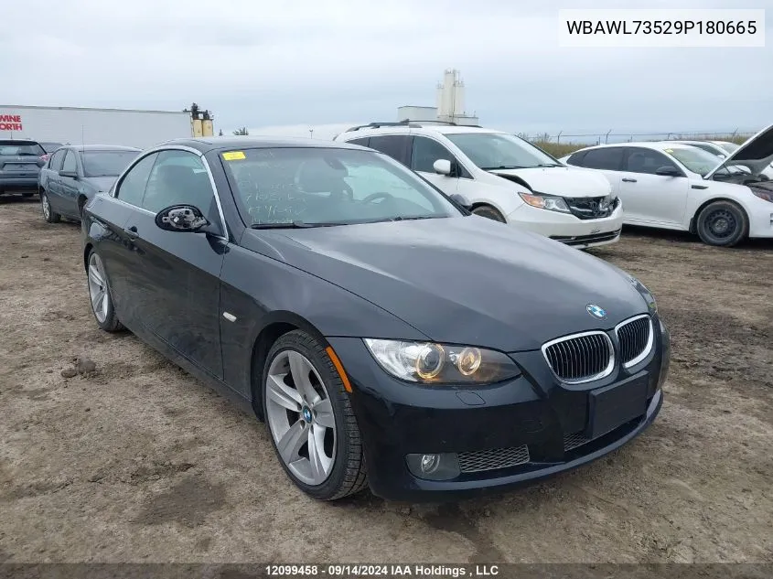 2009 BMW 3 Series VIN: WBAWL73529P180665 Lot: 12099458