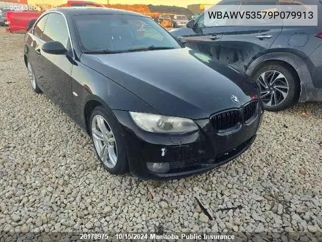 2009 BMW 328I xDrive VIN: WBAWV53579P079913 Lot: 20178975