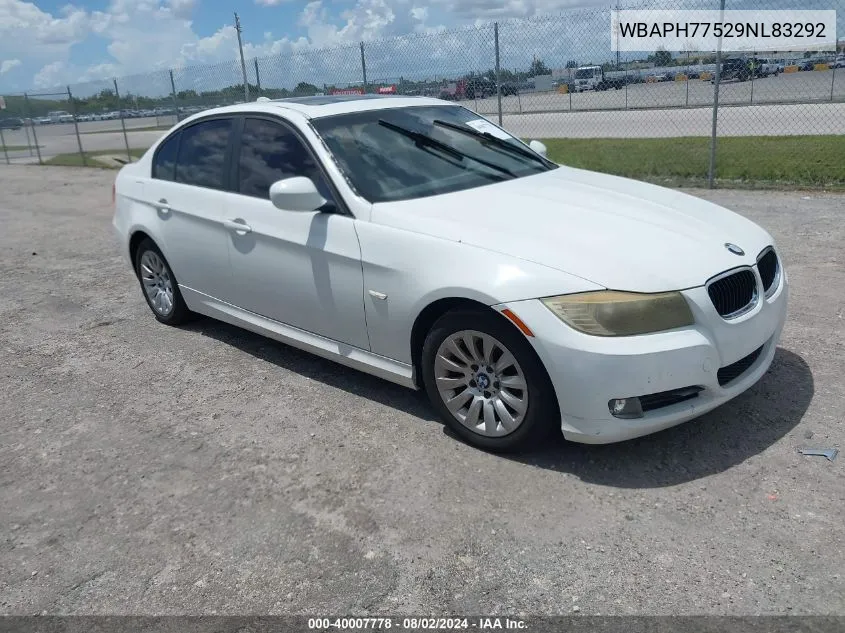 WBAPH77529NL83292 2009 BMW 328I