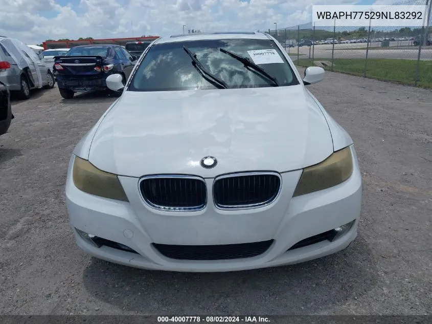 WBAPH77529NL83292 2009 BMW 328I