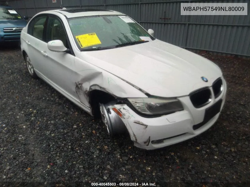 WBAPH57549NL80009 2009 BMW 328I