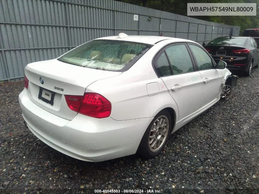 WBAPH57549NL80009 2009 BMW 328I