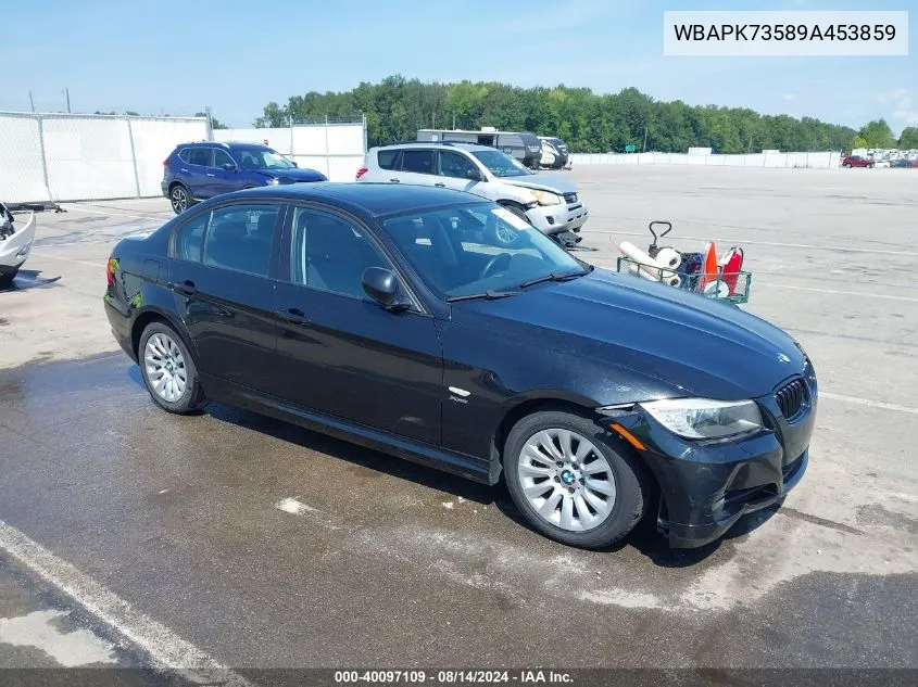 2009 BMW 328I xDrive VIN: WBAPK73589A453859 Lot: 40097109