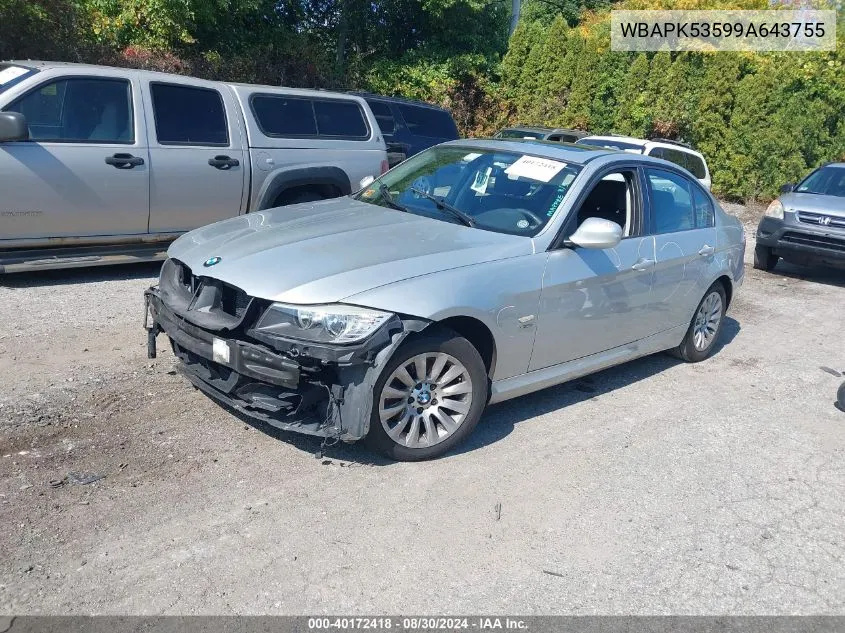 WBAPK53599A643755 2009 BMW 328I xDrive