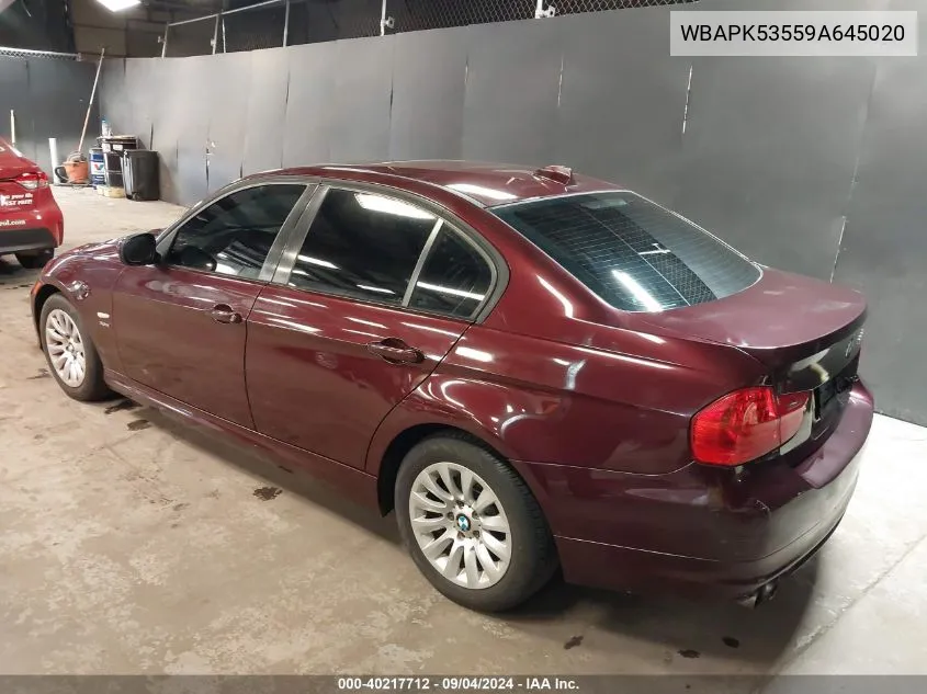 WBAPK53559A645020 2009 BMW 328I xDrive