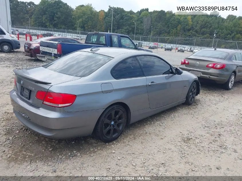 WBAWC33589PU84754 2009 BMW 328I xDrive