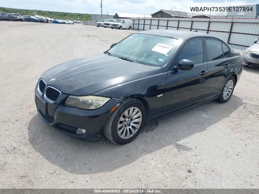 2009 BMW 328I VIN: WBAPH73539E127894 Lot: 40408093