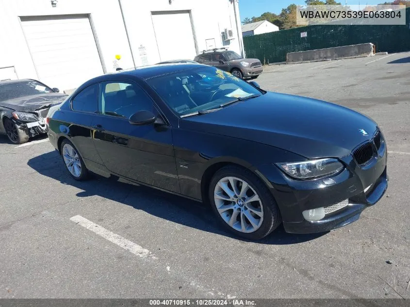 2009 BMW 335I xDrive VIN: WBAWC73539E063804 Lot: 40710915