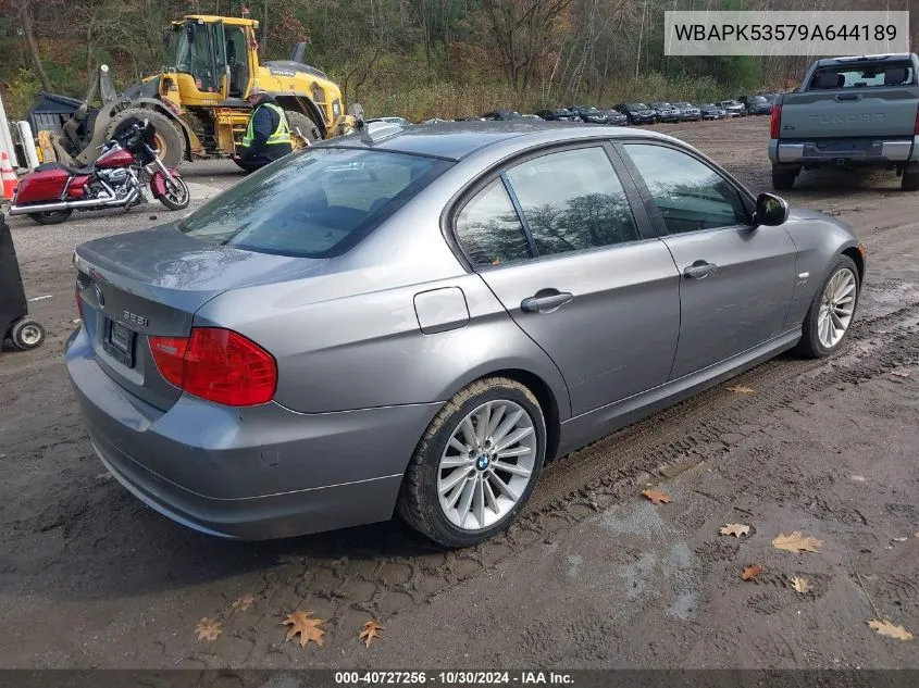 WBAPK53579A644189 2009 BMW 328I xDrive