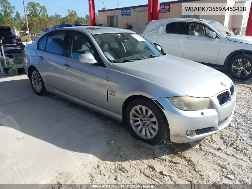 2009 BMW 328I xDrive VIN: WBAPK73569A453438 Lot: 40761045