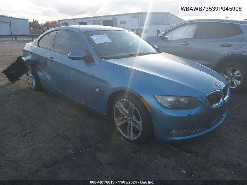 2009 BMW 335I VIN: WBAWB73539P045908 Lot: 40776619