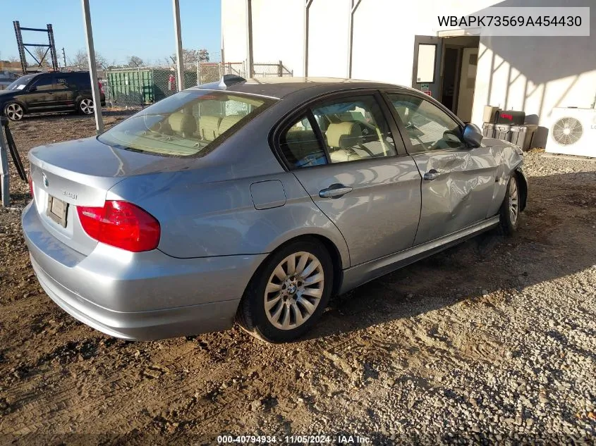 2009 BMW 328I xDrive VIN: WBAPK73569A454430 Lot: 40794934