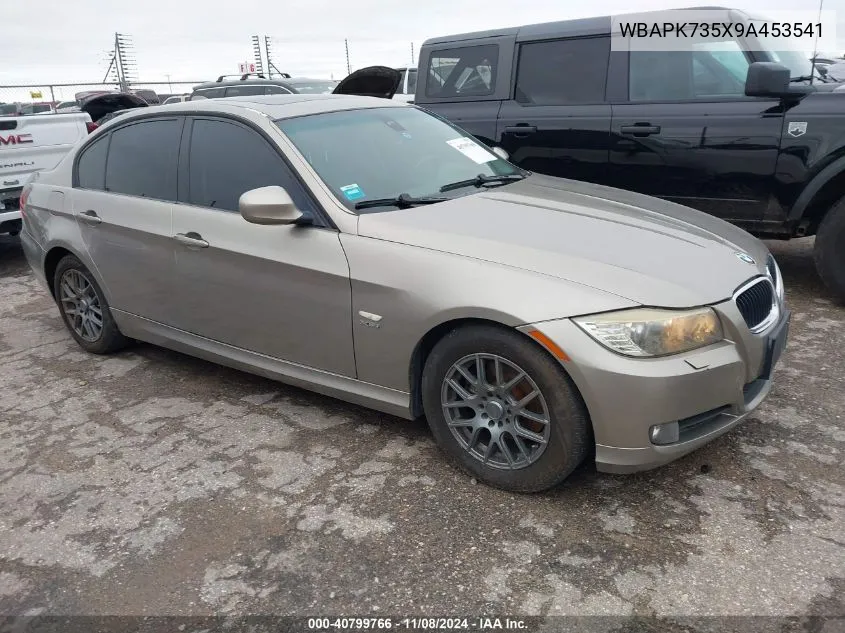 2009 BMW 328I xDrive VIN: WBAPK735X9A453541 Lot: 40799766