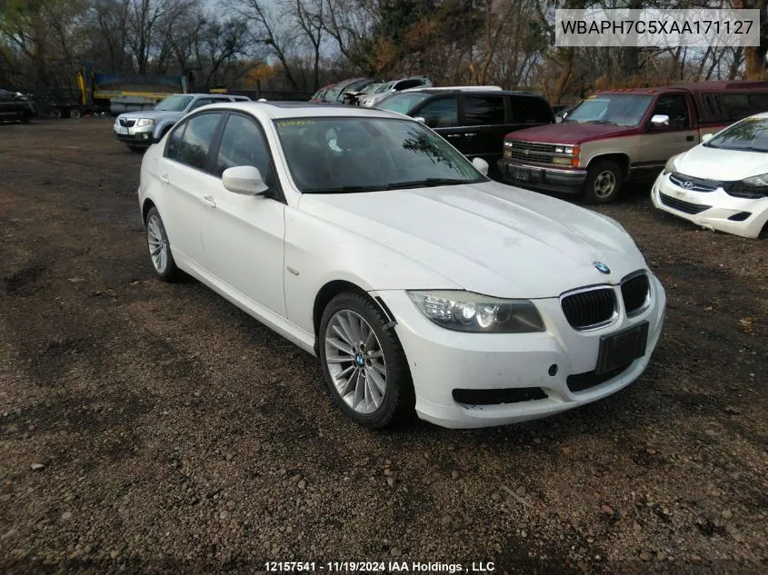 2010 BMW 328 I VIN: WBAPH7C5XAA171127 Lot: 12157541