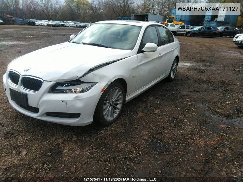 2010 BMW 328 I VIN: WBAPH7C5XAA171127 Lot: 12157541