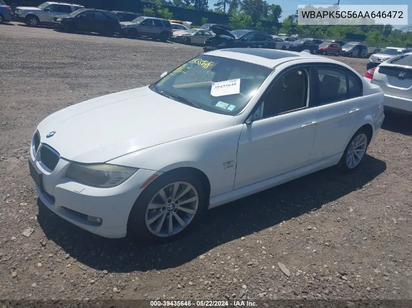 WBAPK5C56AA646472 2010 BMW 328I xDrive