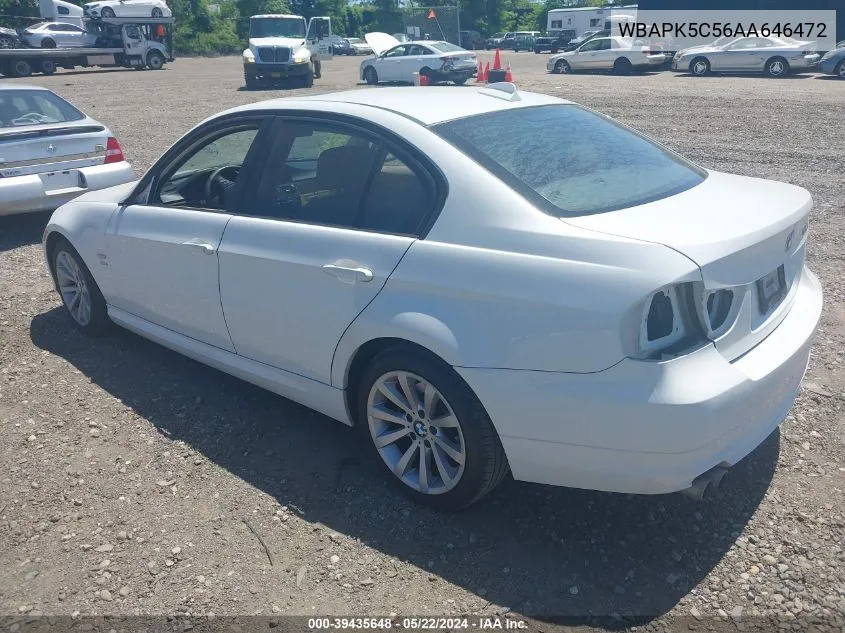 WBAPK5C56AA646472 2010 BMW 328I xDrive