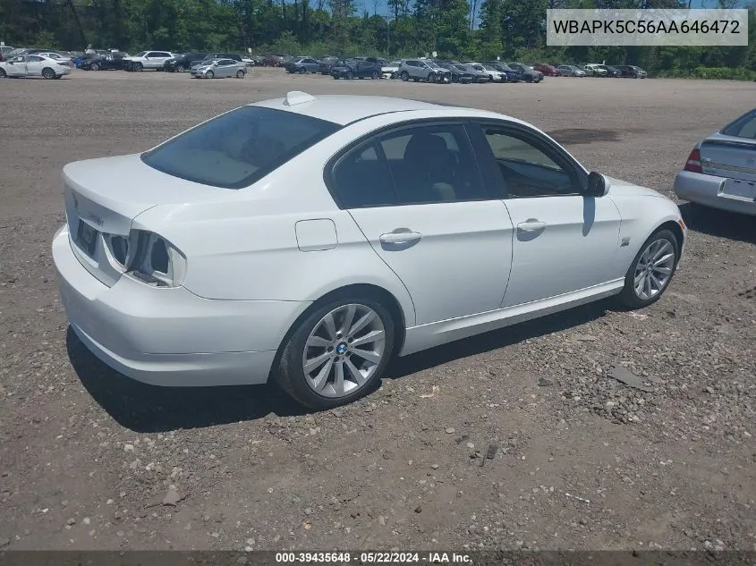 WBAPK5C56AA646472 2010 BMW 328I xDrive