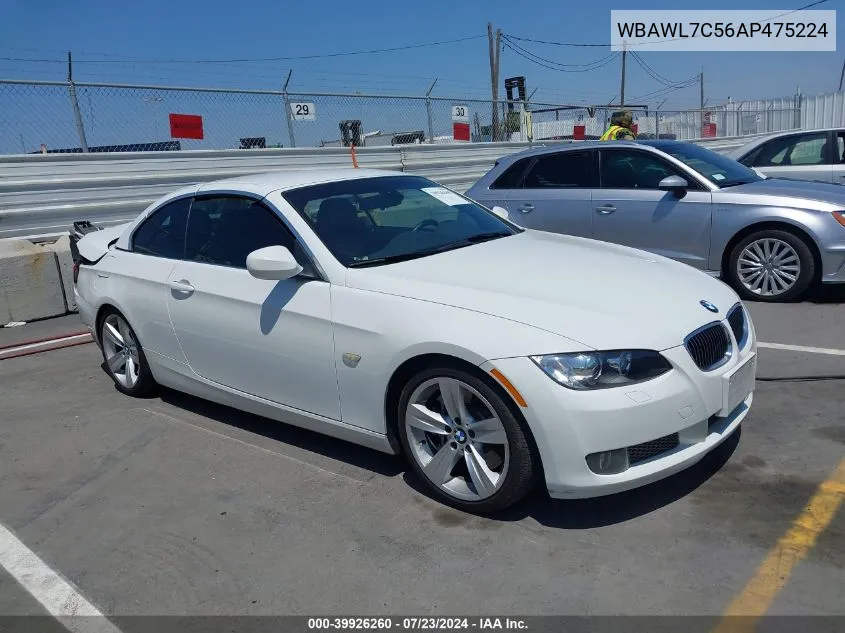 WBAWL7C56AP475224 2010 BMW 335I