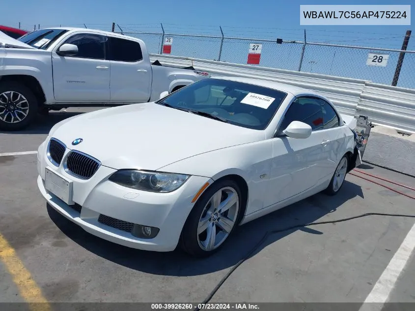 WBAWL7C56AP475224 2010 BMW 335I