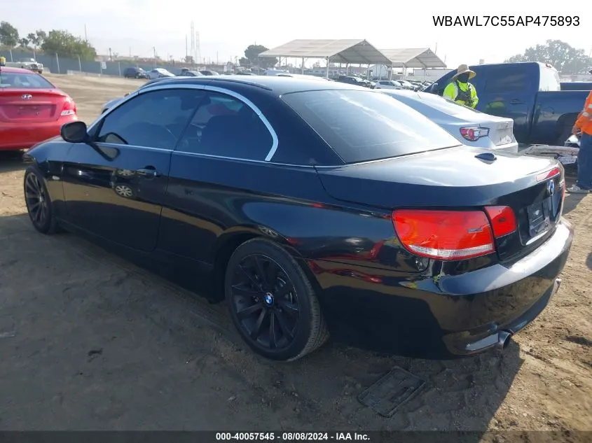 WBAWL7C55AP475893 2010 BMW 335I