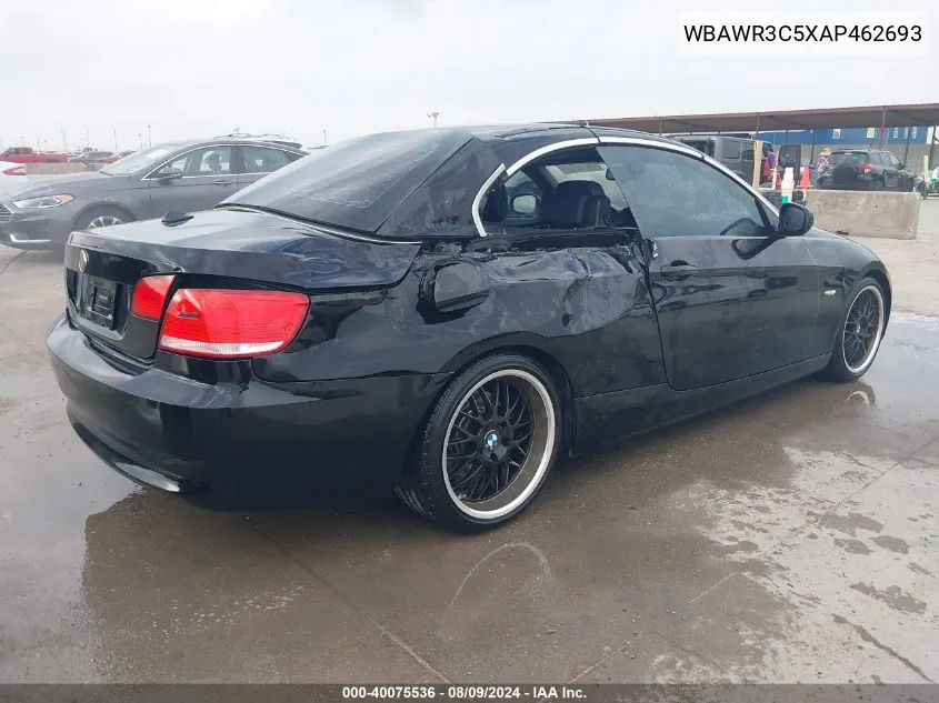 WBAWR3C5XAP462693 2010 BMW 328I