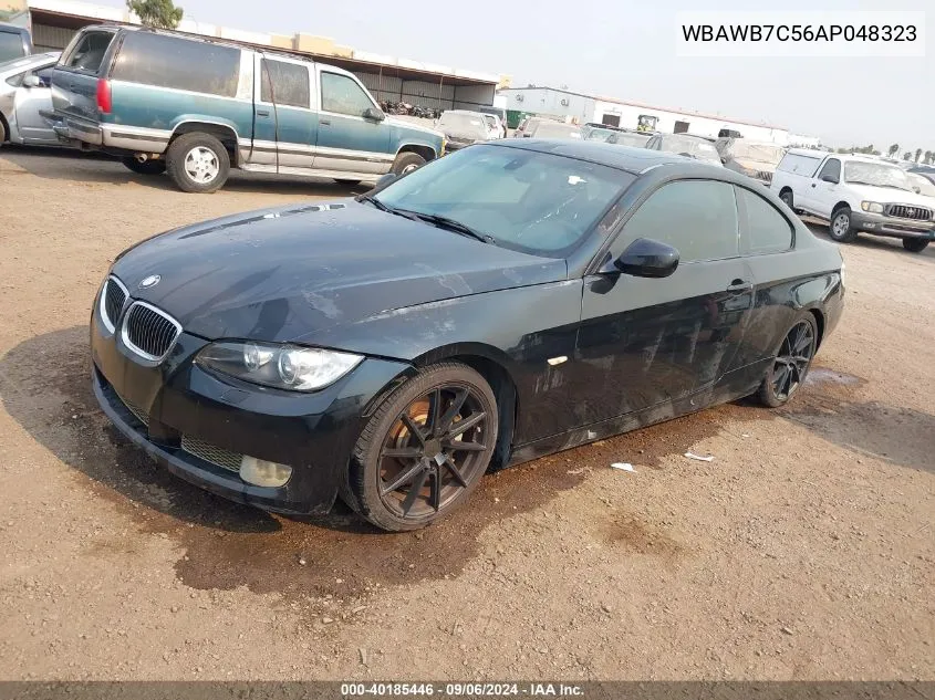 2010 BMW 335I VIN: WBAWB7C56AP048323 Lot: 40185446